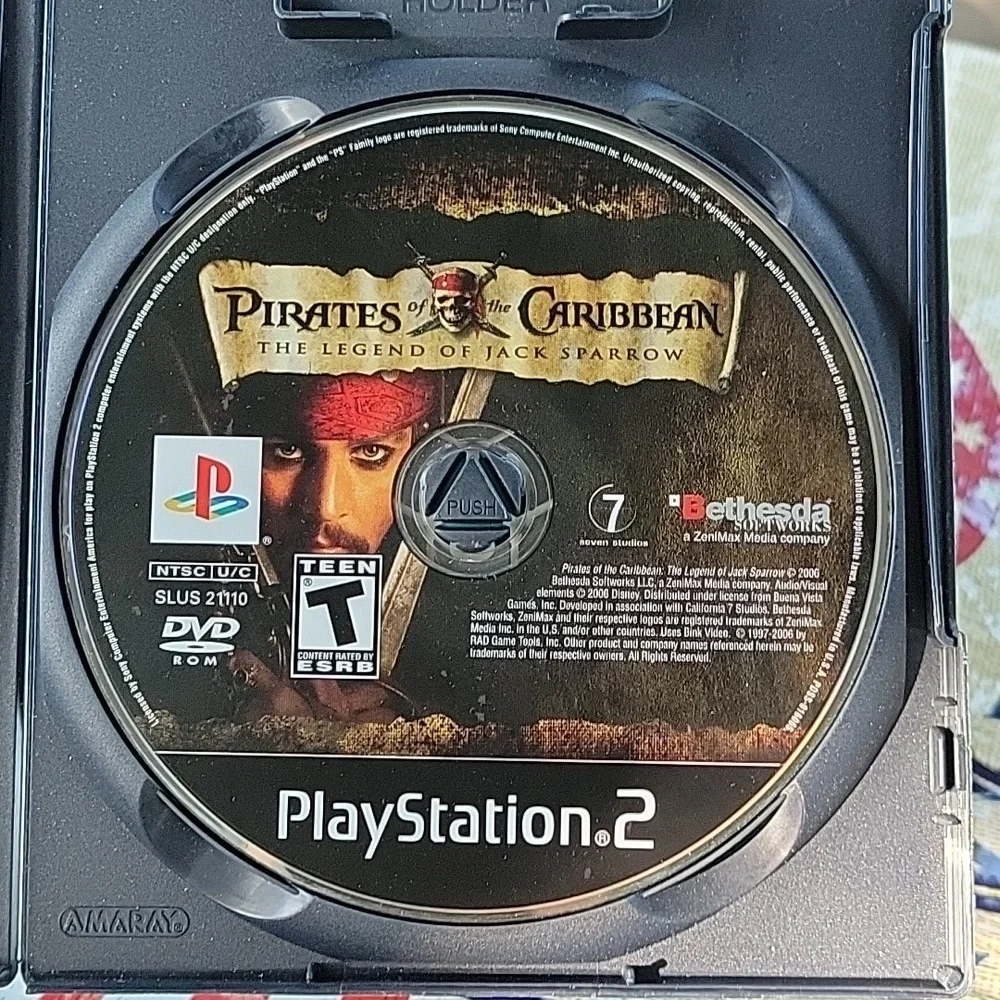 Pirates of the Caribbean: The Legend of Jack Sparrow for the PlayStation 2